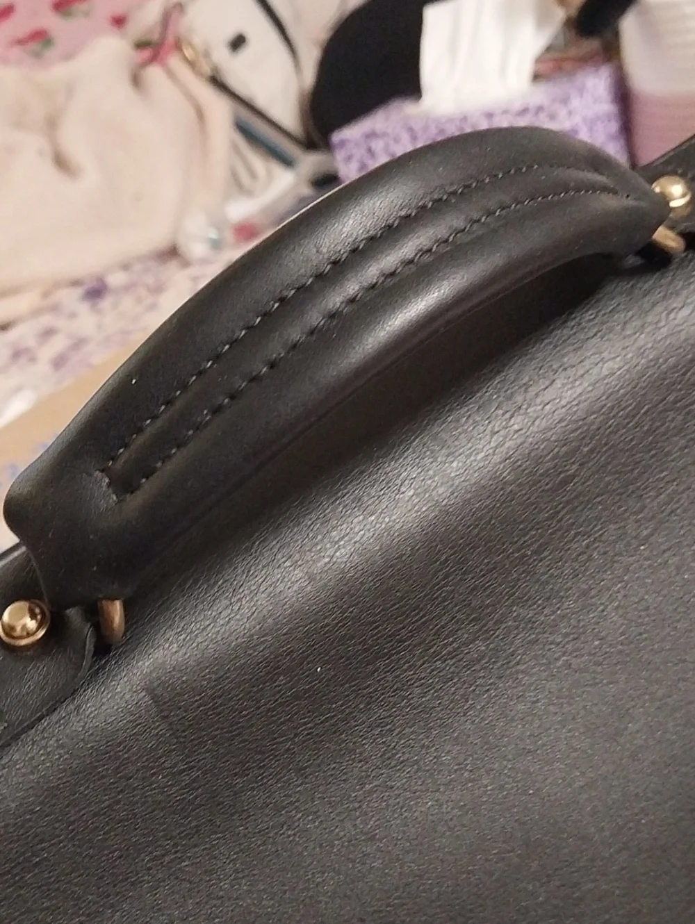 Jack Georges University Professional Leather Briefcase #2456